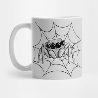 Cute jumping spider Mug